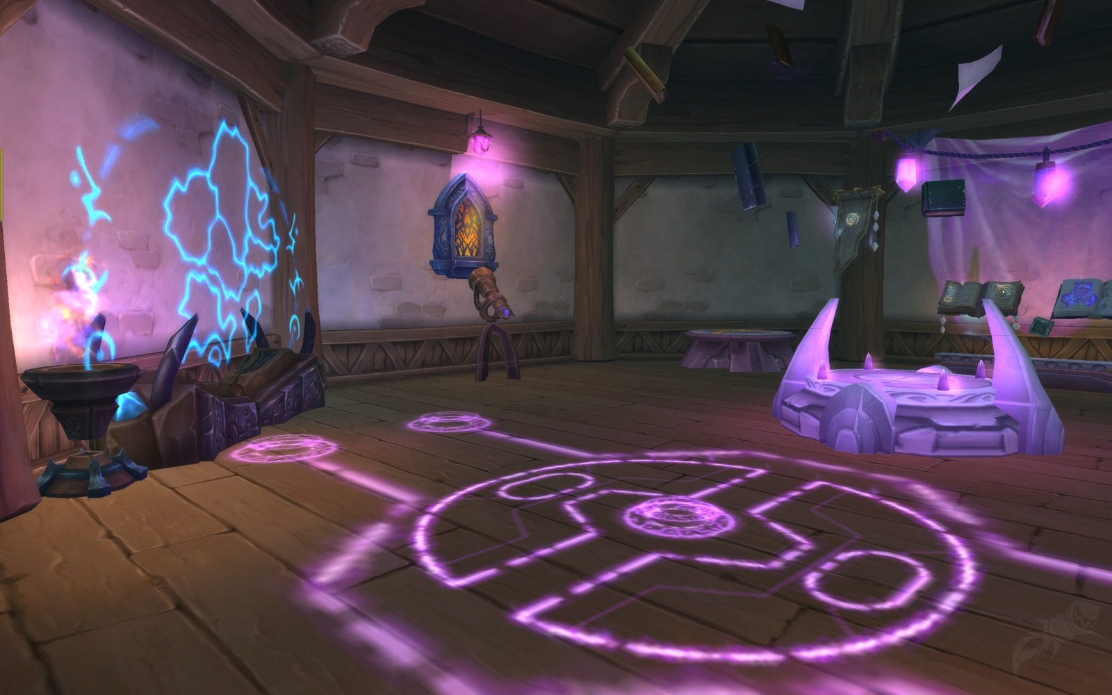 Draenei Mage Room - World of Warcraft