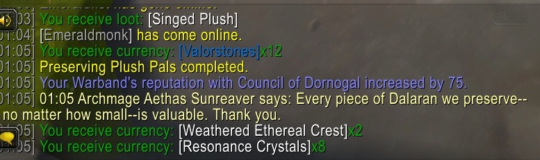 Пропавшие награды золота в пре-патче Midnight