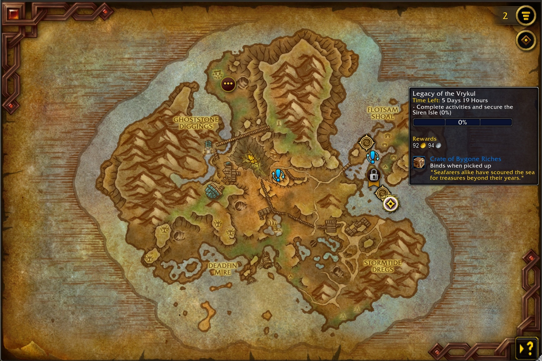 Пропавшие награды золота в пре-патче Midnight