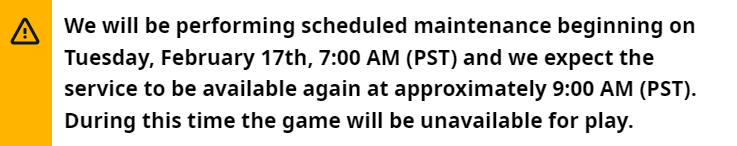 Техническое обслуживание Mists of Pandaria Classic