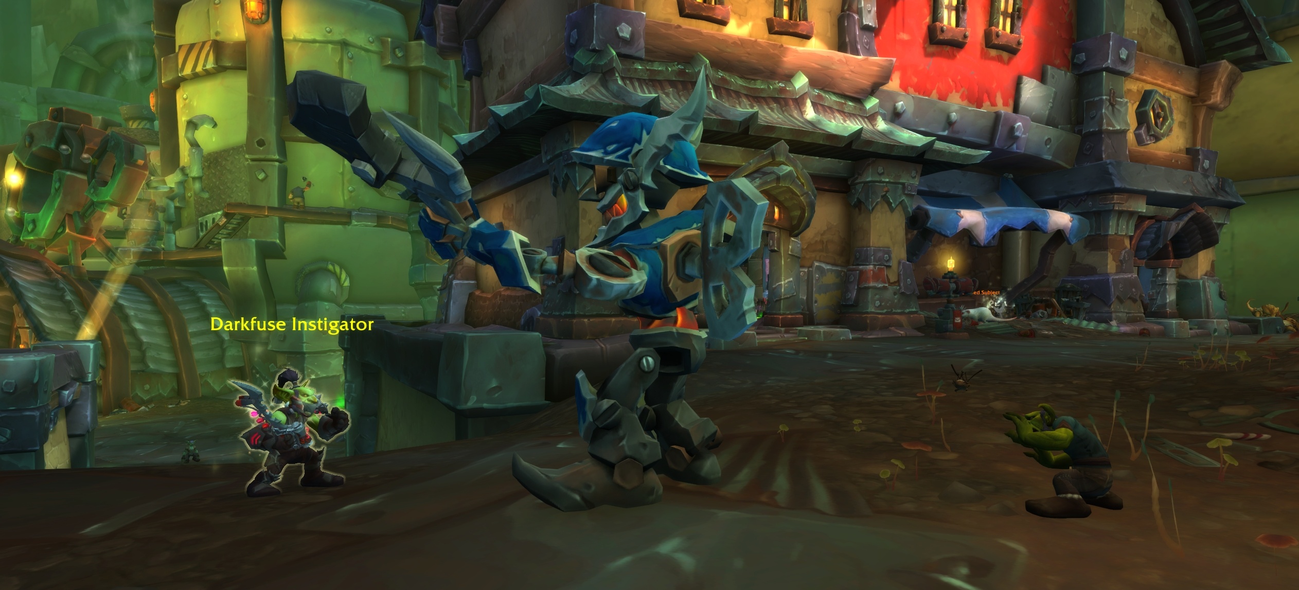 Подстрекатель призывает задир, которых можно многократно убивать в составе рейдовой группы, не продвигаясь по заданию.