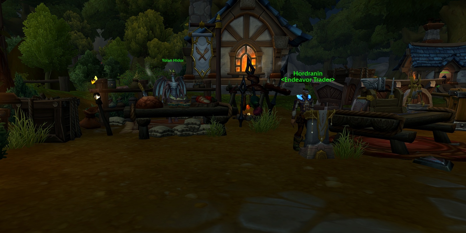 Торговец инициативы в Остроге Основателей