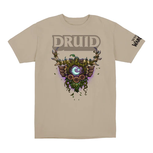 Druid Crest Tan T-Shirt