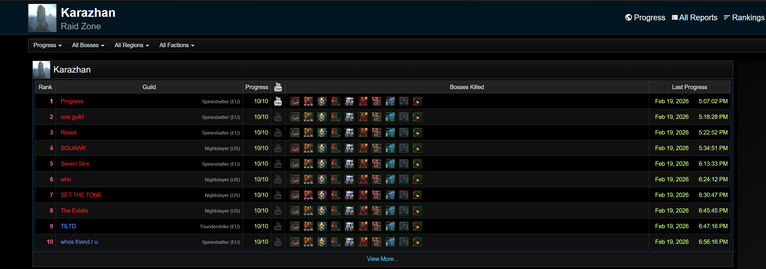 Progress TBC Anniversary Karazhan