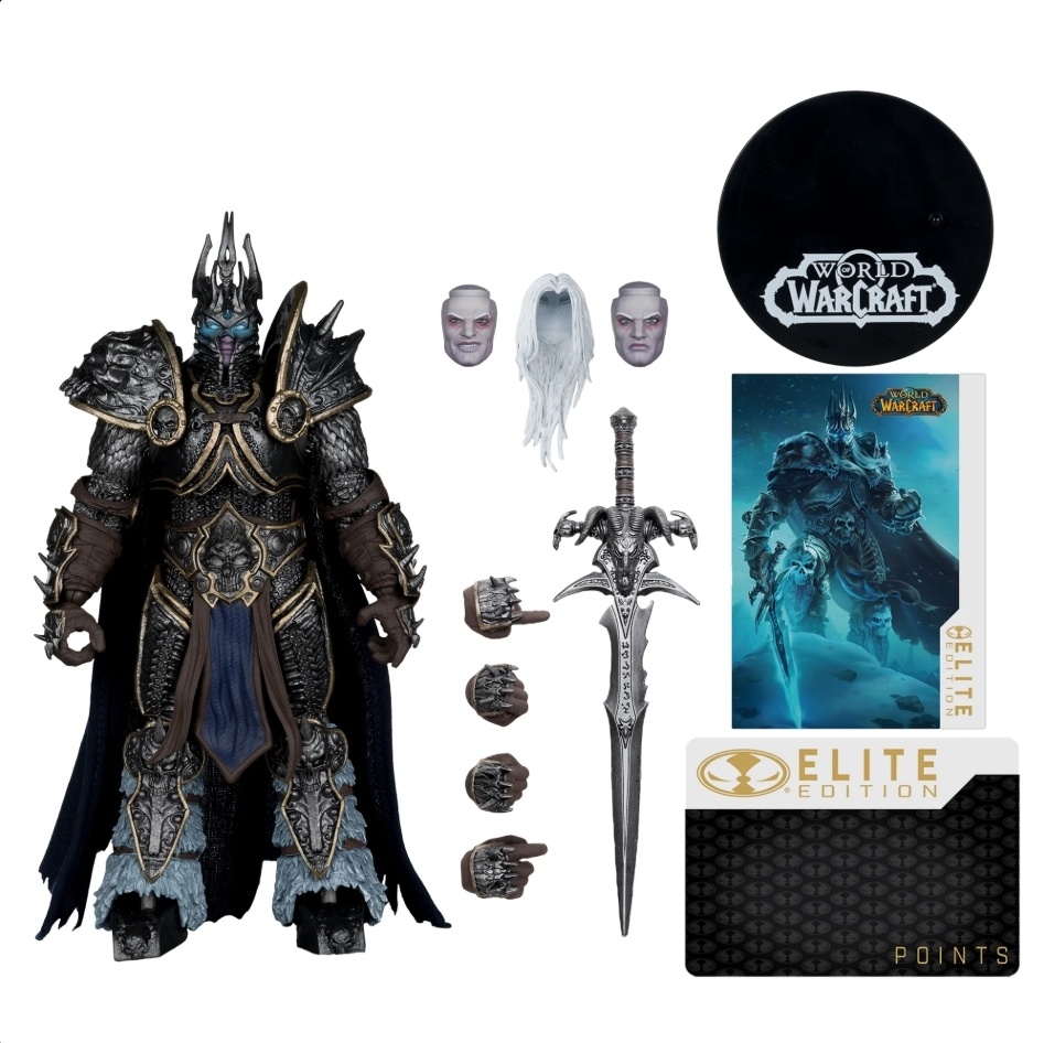 Upcoming Arthas Figure Bundled with In-Game Golden Anniversary