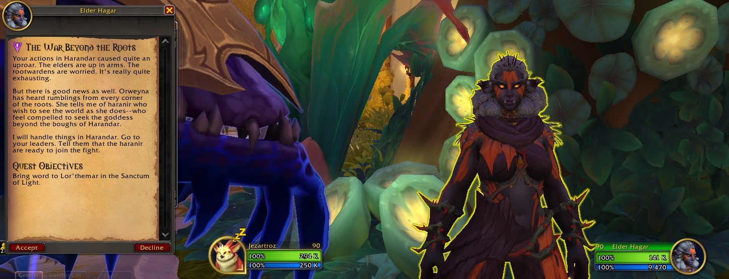 Задание на союзную расу хараниров