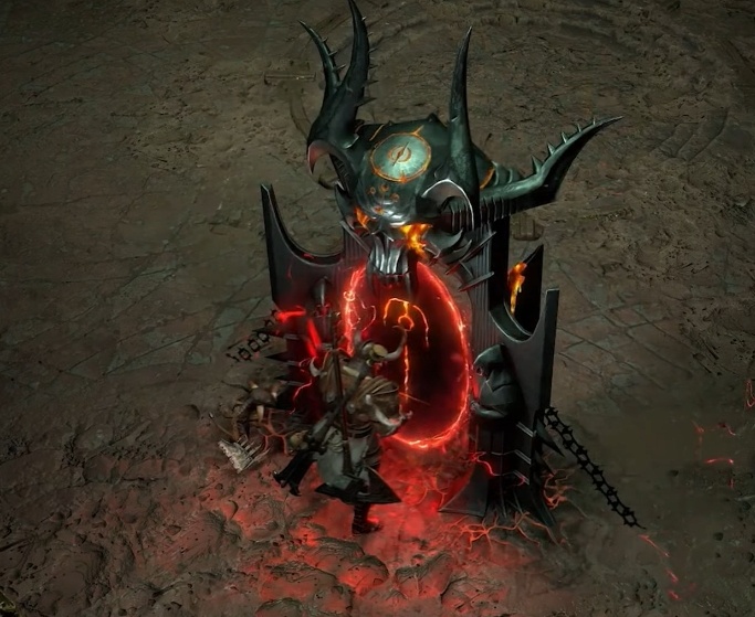 forsaken gates town portal