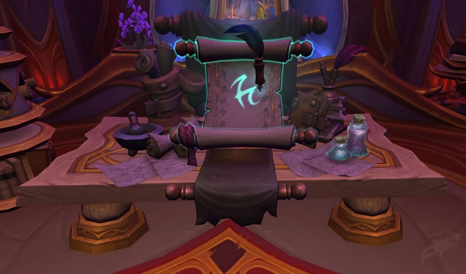 Scribe's Drafting Table - Object - World of Warcraft