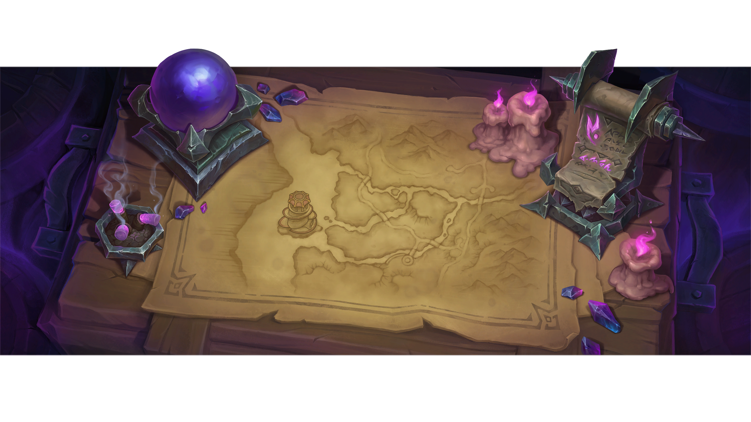 Загрузочный экран Ритуальных святилищ