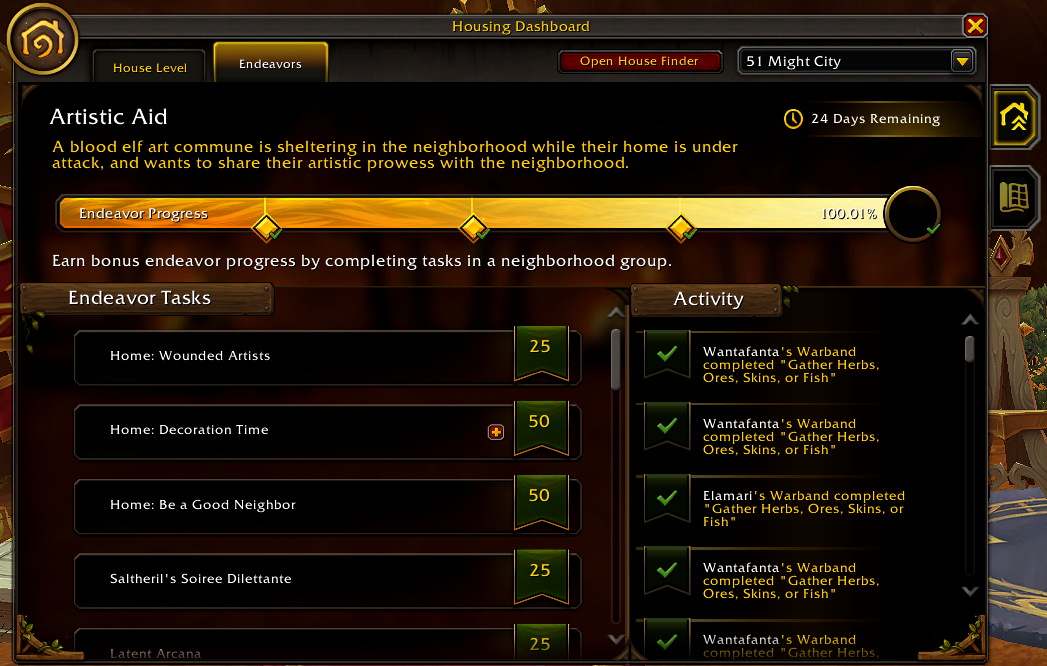 Задание Начинания «Художественная помощь»