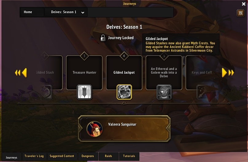 Путешествие мастера вылазок 1-го сезона Midnight, ранг 4