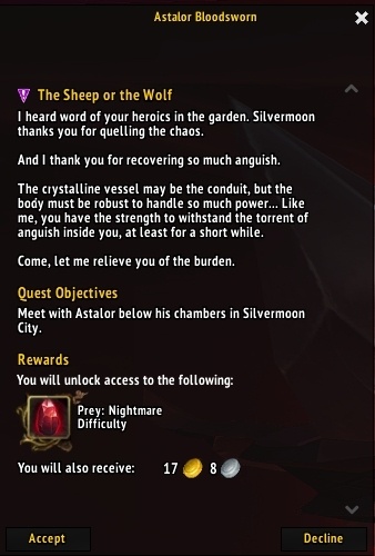 Nightmare Difficulty Prey Quest 2