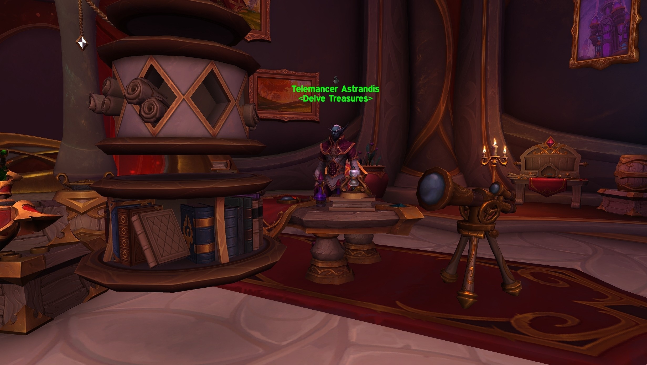 Местоположение Телеманта Астрандиса