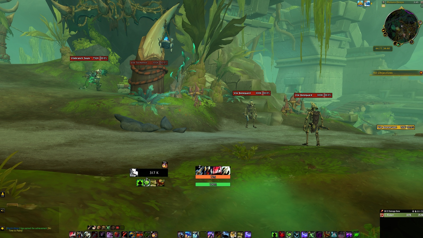 Mobs that drop Vile Essence