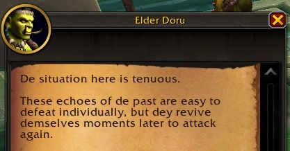 Диалог старейшины Дору