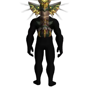 White Sunwalker Tauren Only Back Totem