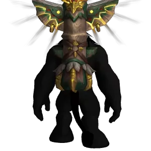 White Sunwalker Generic Back Totem