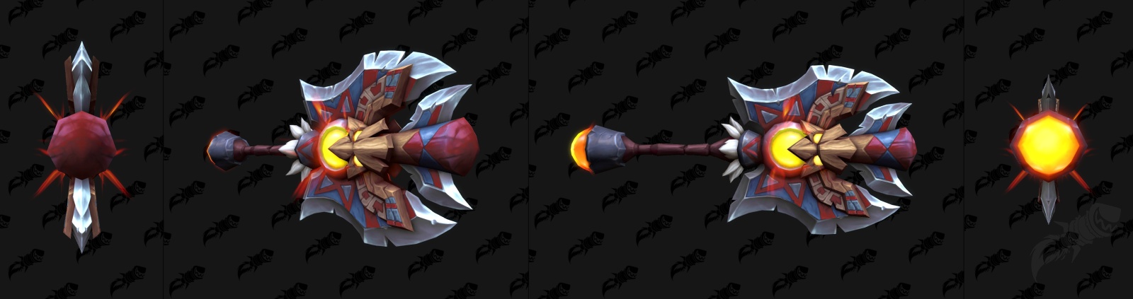 Модель 2 одноручного топора Солнцеходов