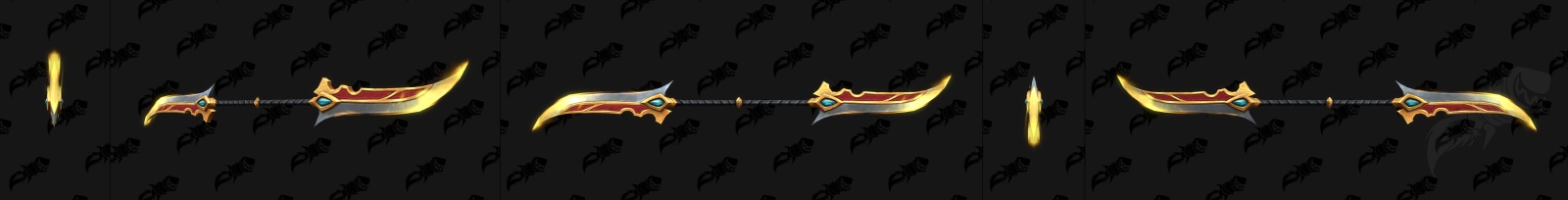 Древковое оружие эльфов крови