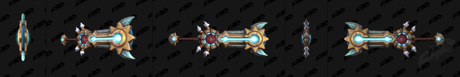 Модель 1 двуручного меча Солнцеходов