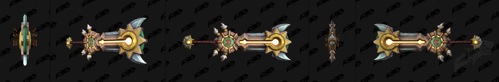 Модель 4 двуручного меча Солнцеходов