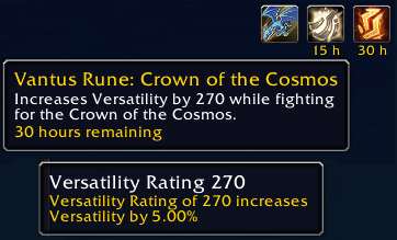 Рунa вантийца более высокого ранга дает 5% универсальности