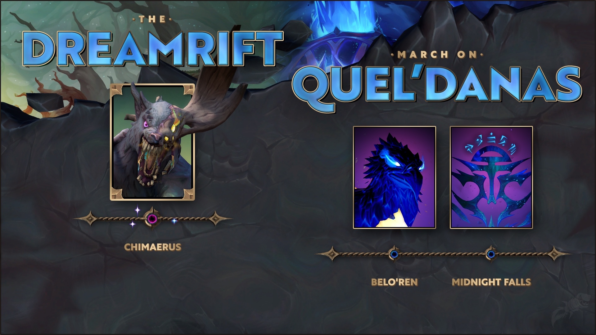 dreamrift and march rwf progress