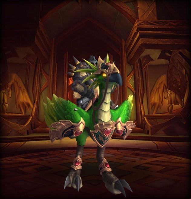 Emerald Hawkstrider mount