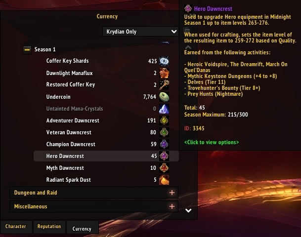 Лимит Гербов зари героя перед сдачей задания