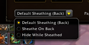 Двуручное оружие не имеет возможности ношения на бедре, в отличие от одноручного.