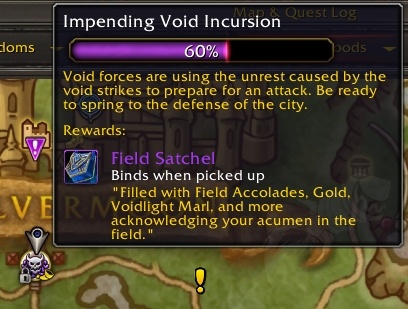 Вторжение Бездны на карте мира