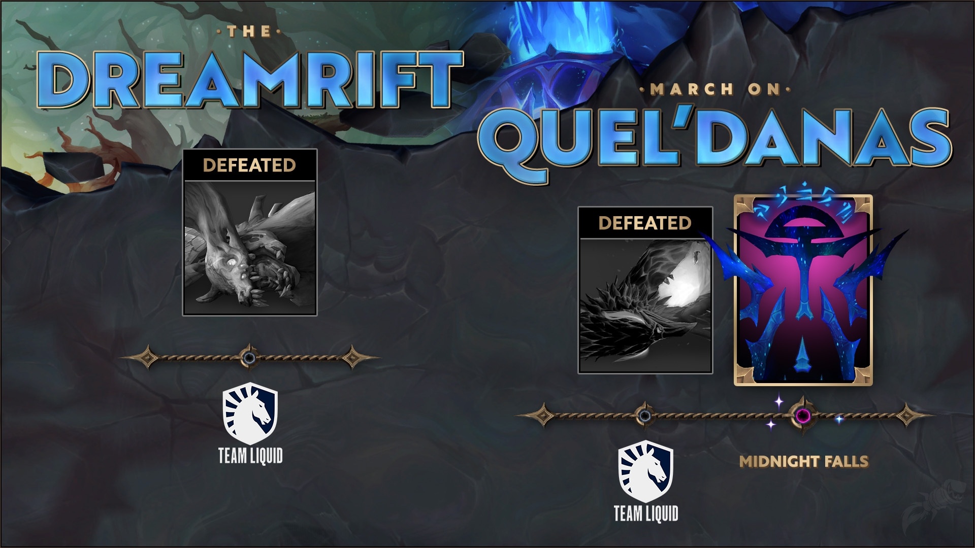 dreamrift and march rwf progress