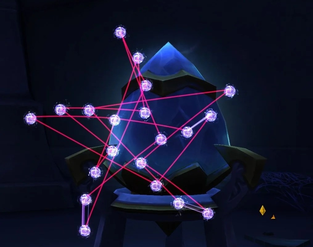 Delve Untangle Puzzle