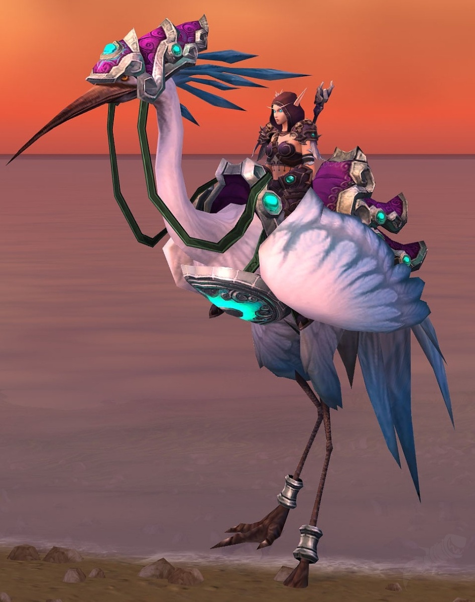 Silver Riding Crane - Spell - World of Warcraft