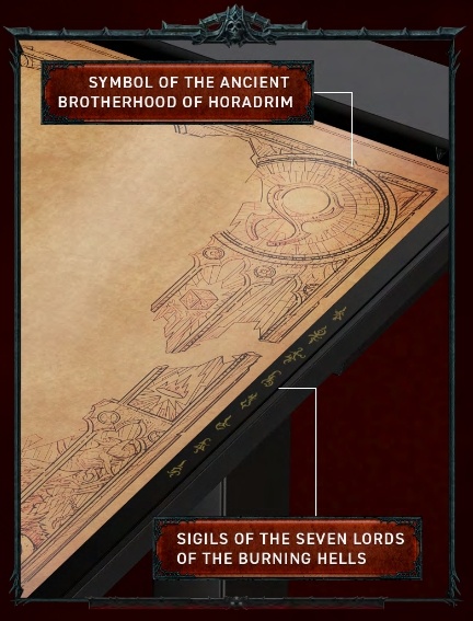 secretlab magnus horadrim mat closeup