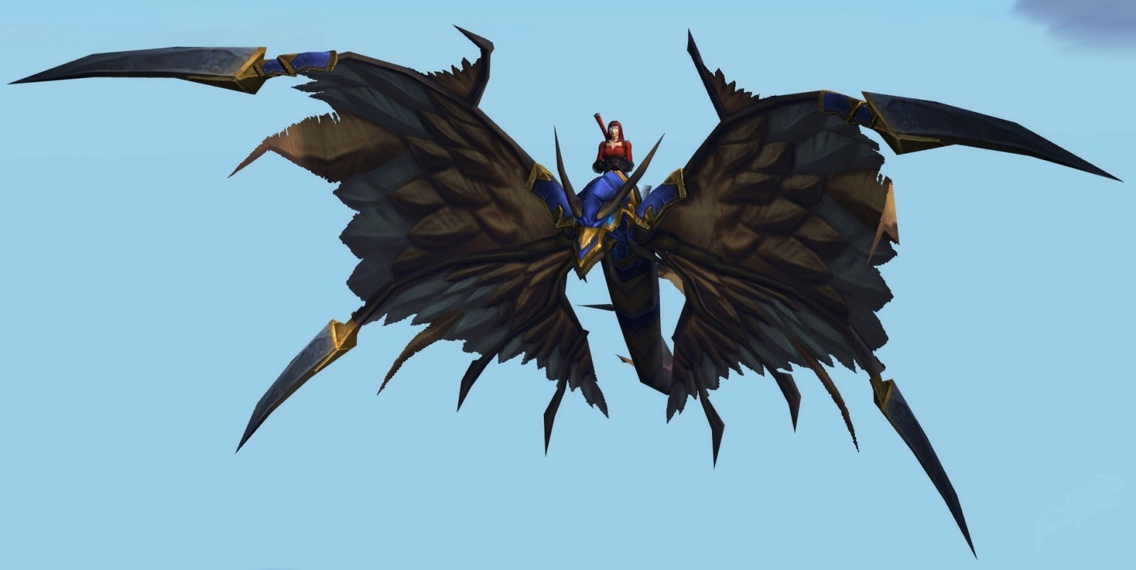 Faucon-dragon bleu cuirassé - Objet - [Mists of Pandaria Classic]