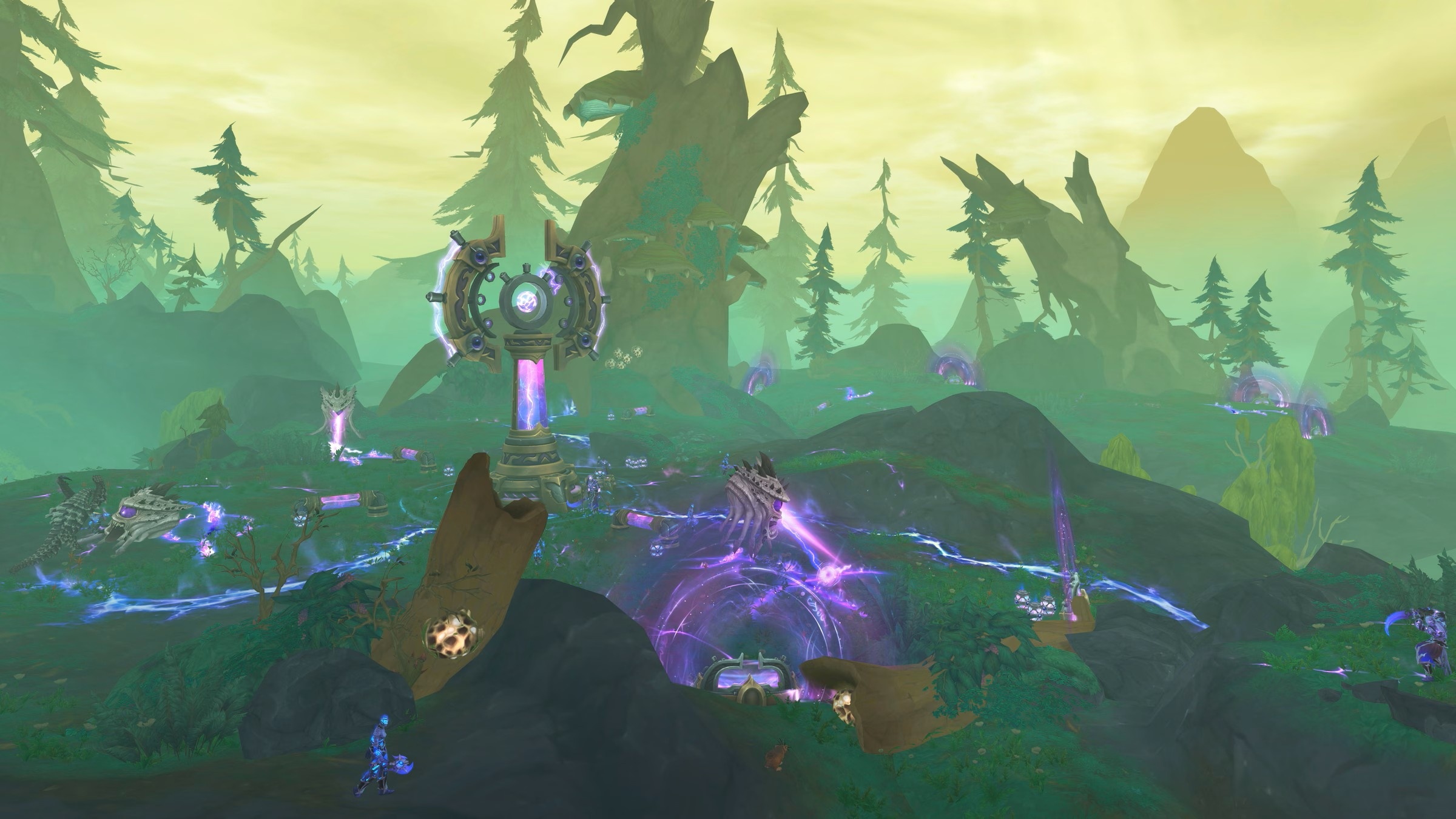 Пример удара Бездны