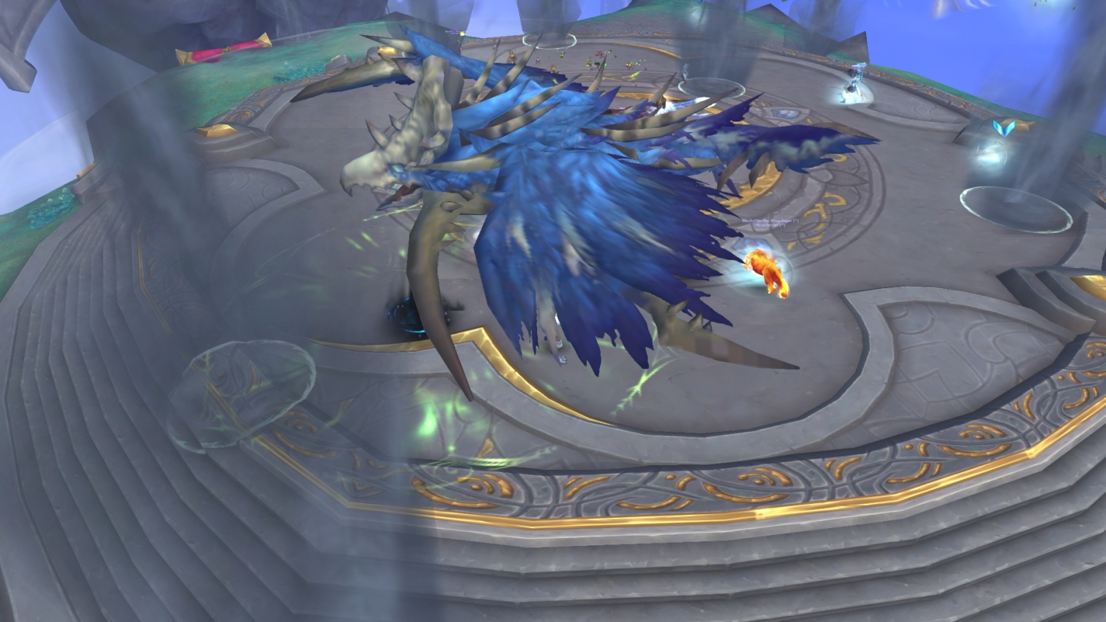 Air Motes in Crawth Fight