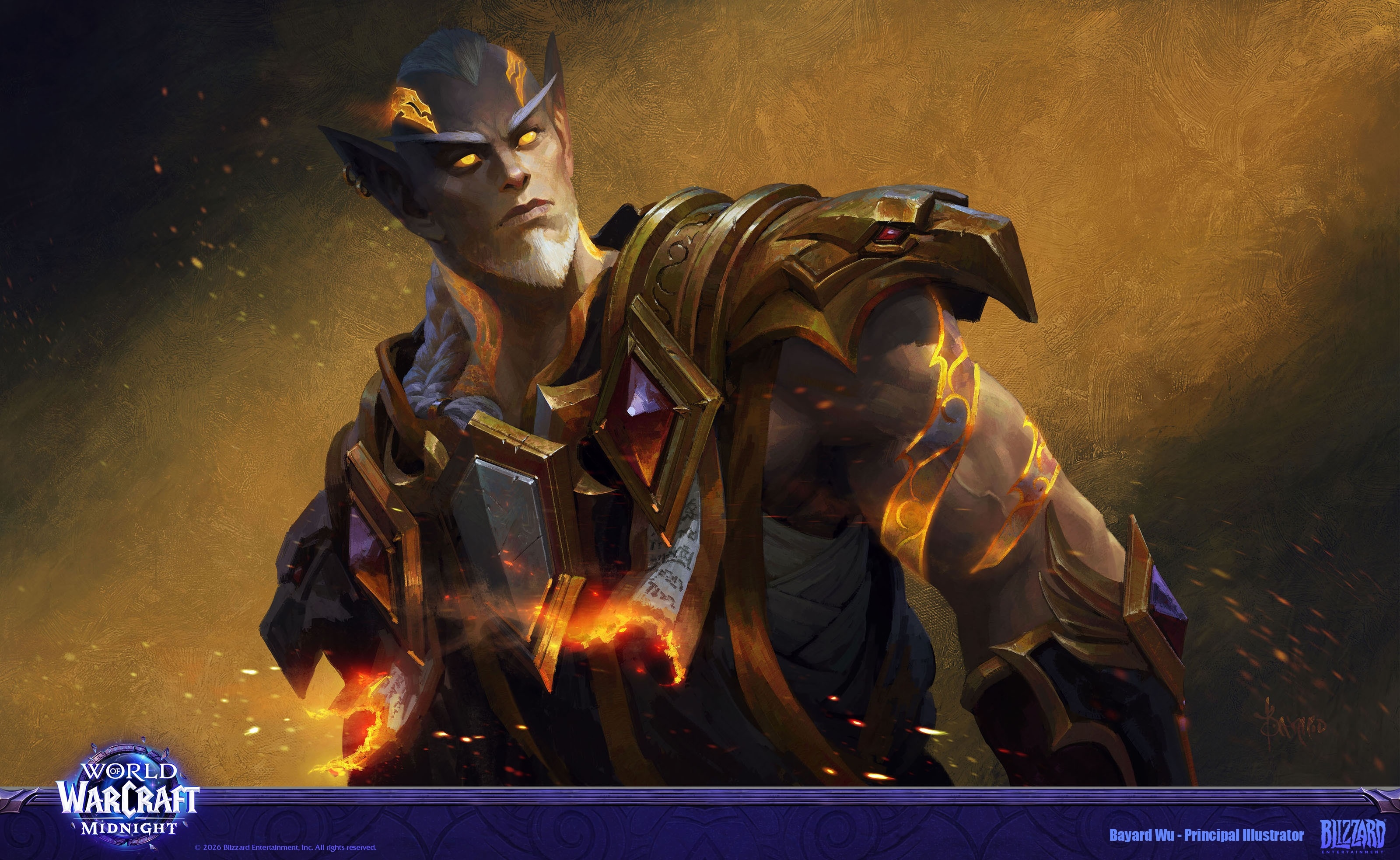 Портрет Аратора за авторством Баярда Ву