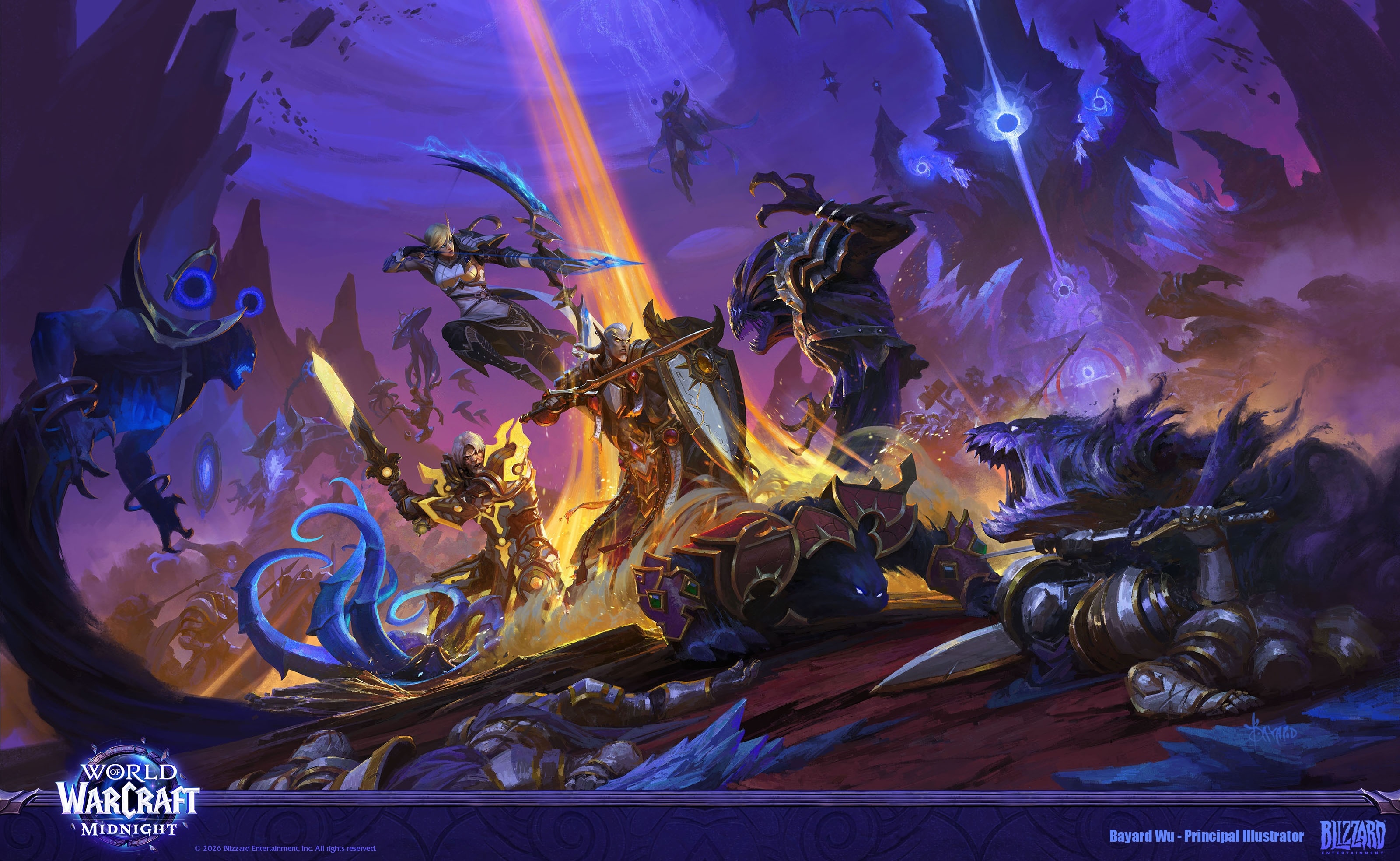 Ключевой арт Шпиля Бездны 2 за авторством Баярда Ву