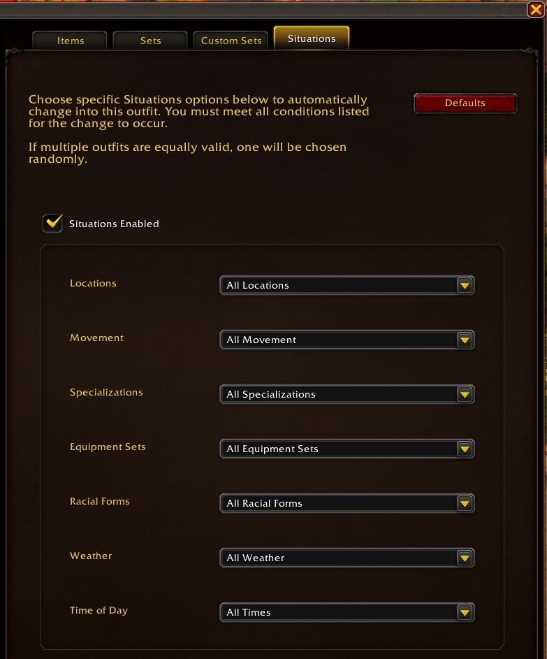 Категории ситуаций на PTR 12.0.5 (слева) и на живых серверах (справа)