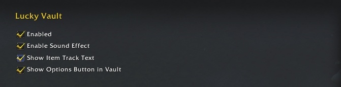 Lucky Vault Options