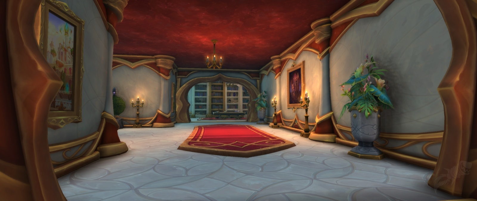 My Blood Elf Mansion - World of Warcraft