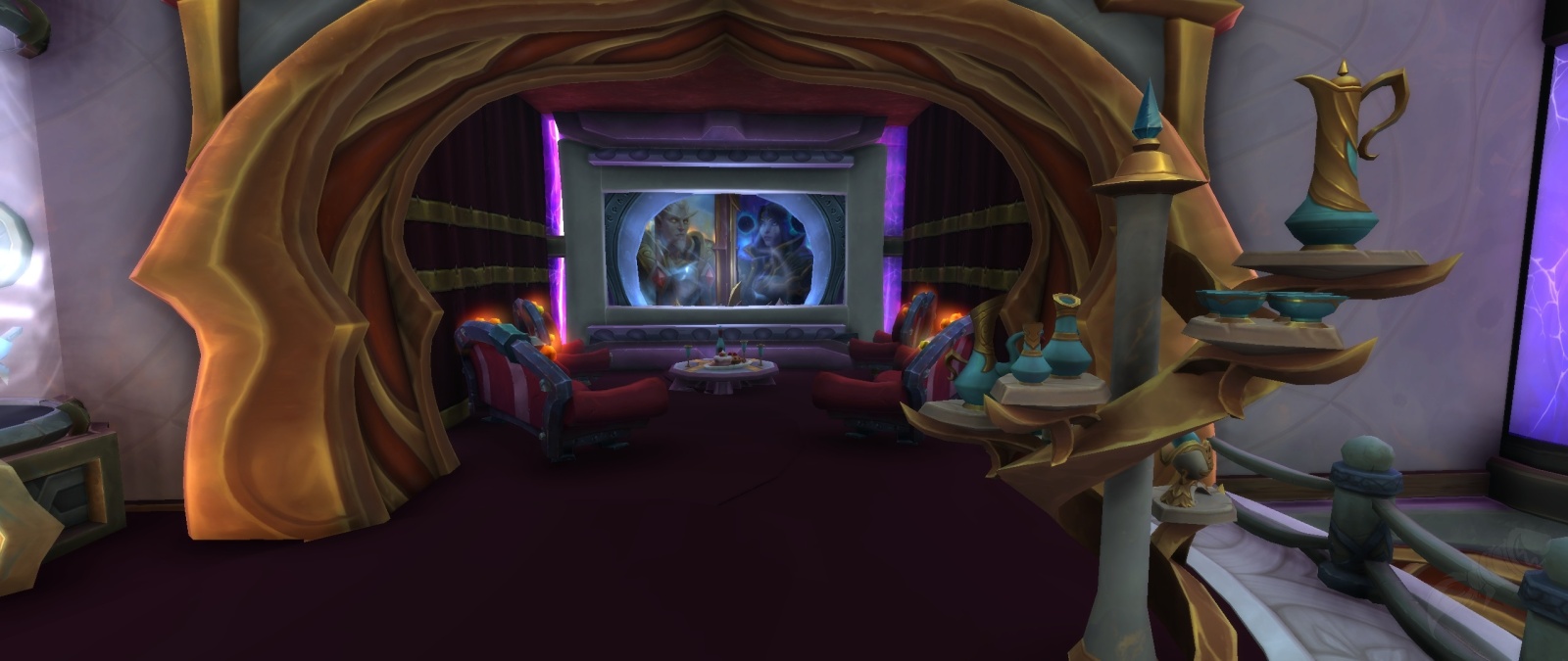 My Blood Elf Mansion - World of Warcraft
