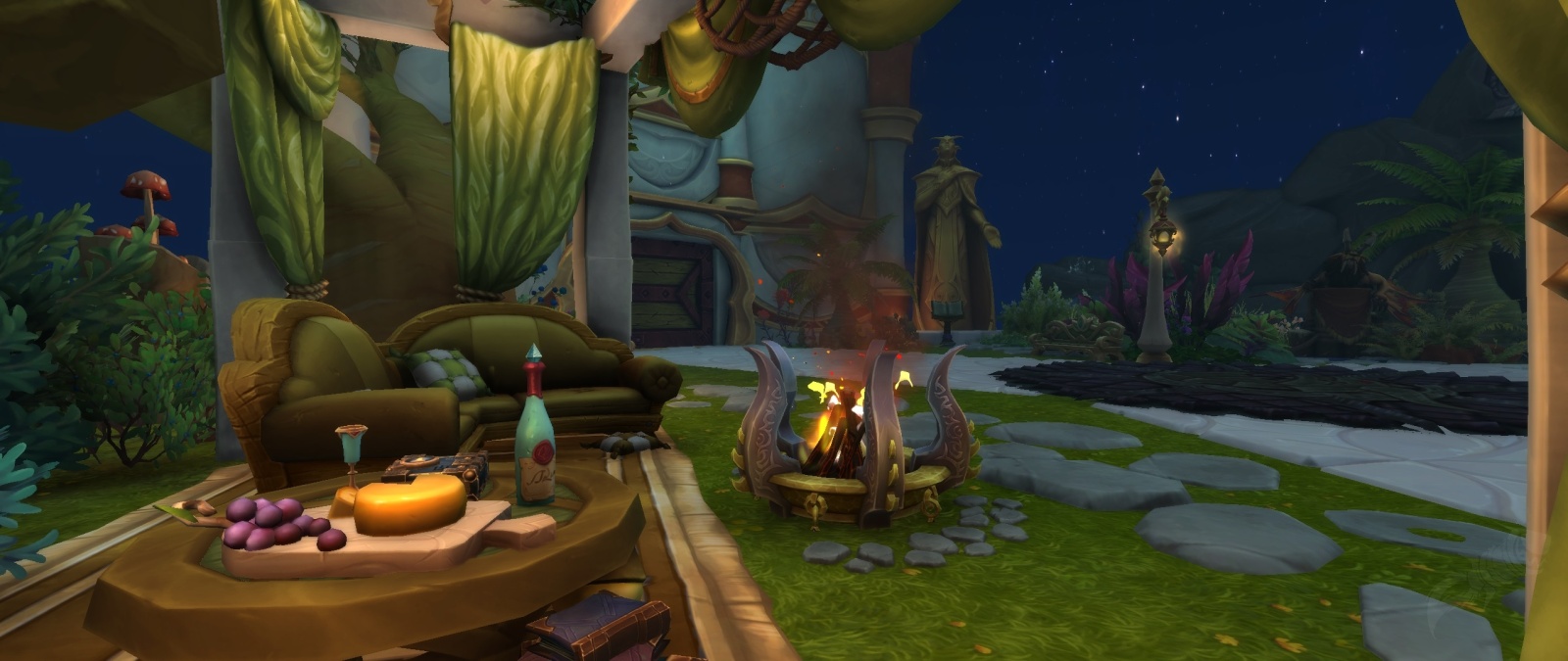 My Blood Elf Mansion - World of Warcraft