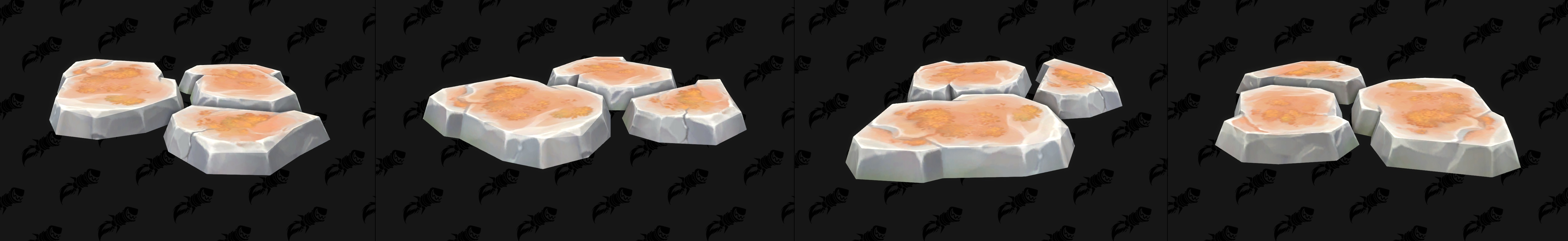 Spring Blossom Stepping Stone Trio