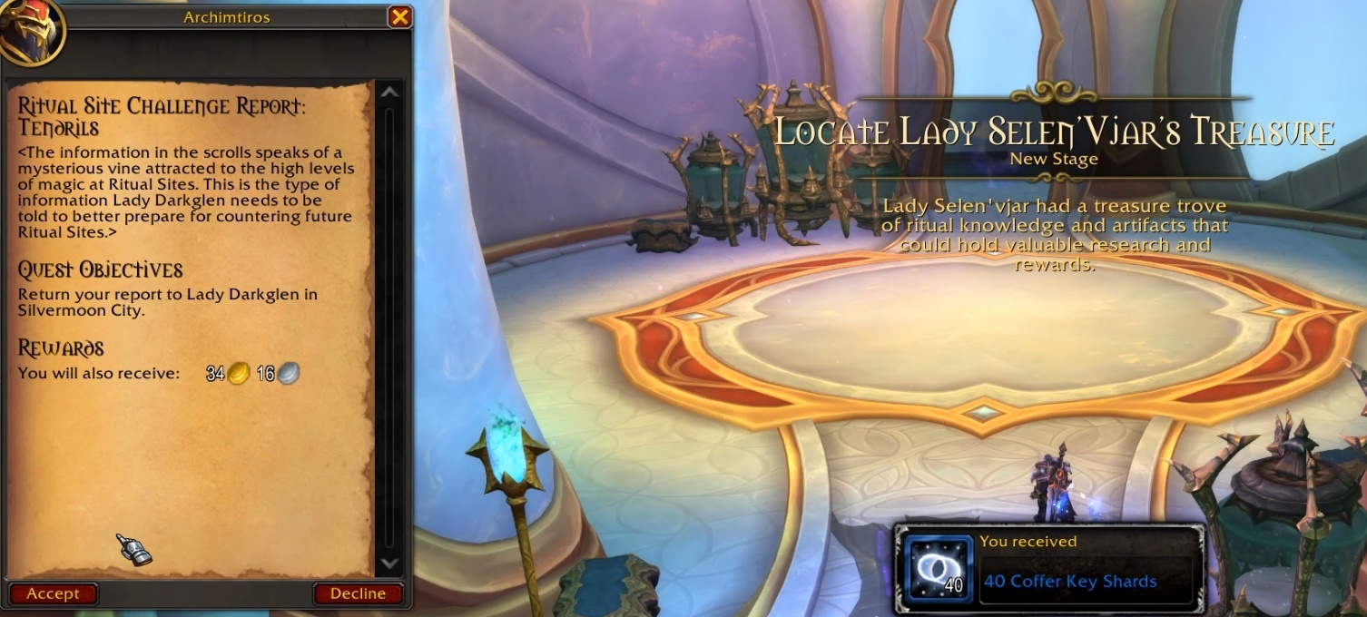 Ritual Challenge quest