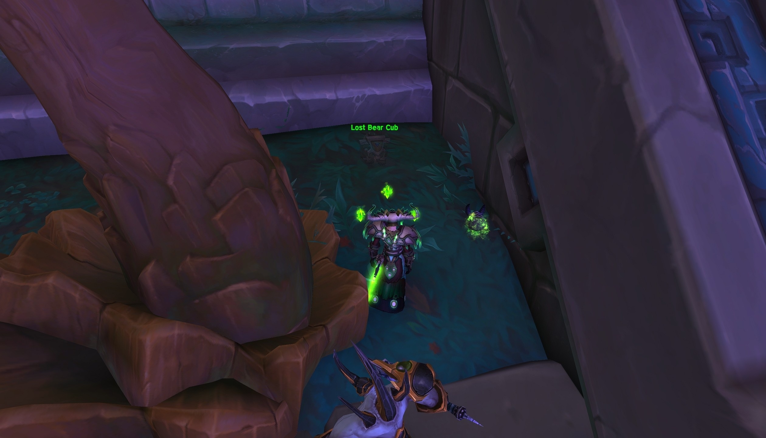 Потерянный медвежонок в Разрушенном троне