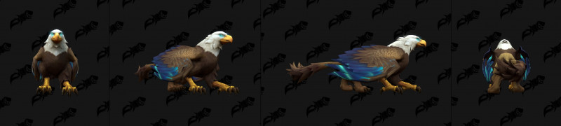 Dwarf Gryphon creature models