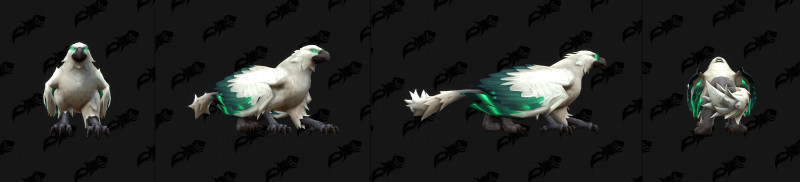 Dwarf Gryphon creature models
